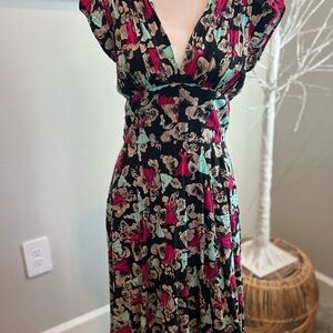 Trashy Diva Temptation 1940’s Midi Dress Sz 6
